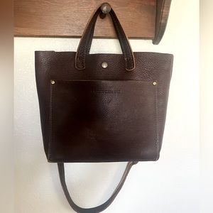 Portland Leather Goods Mini Crossbody Tote